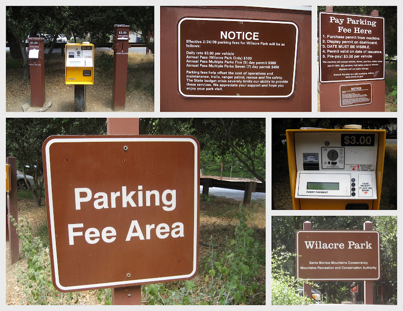 Parking Signs at Wilacre Park